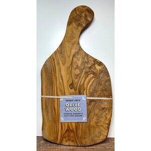 Trader Joes Olive Wood Cheese Board & Cutting Board